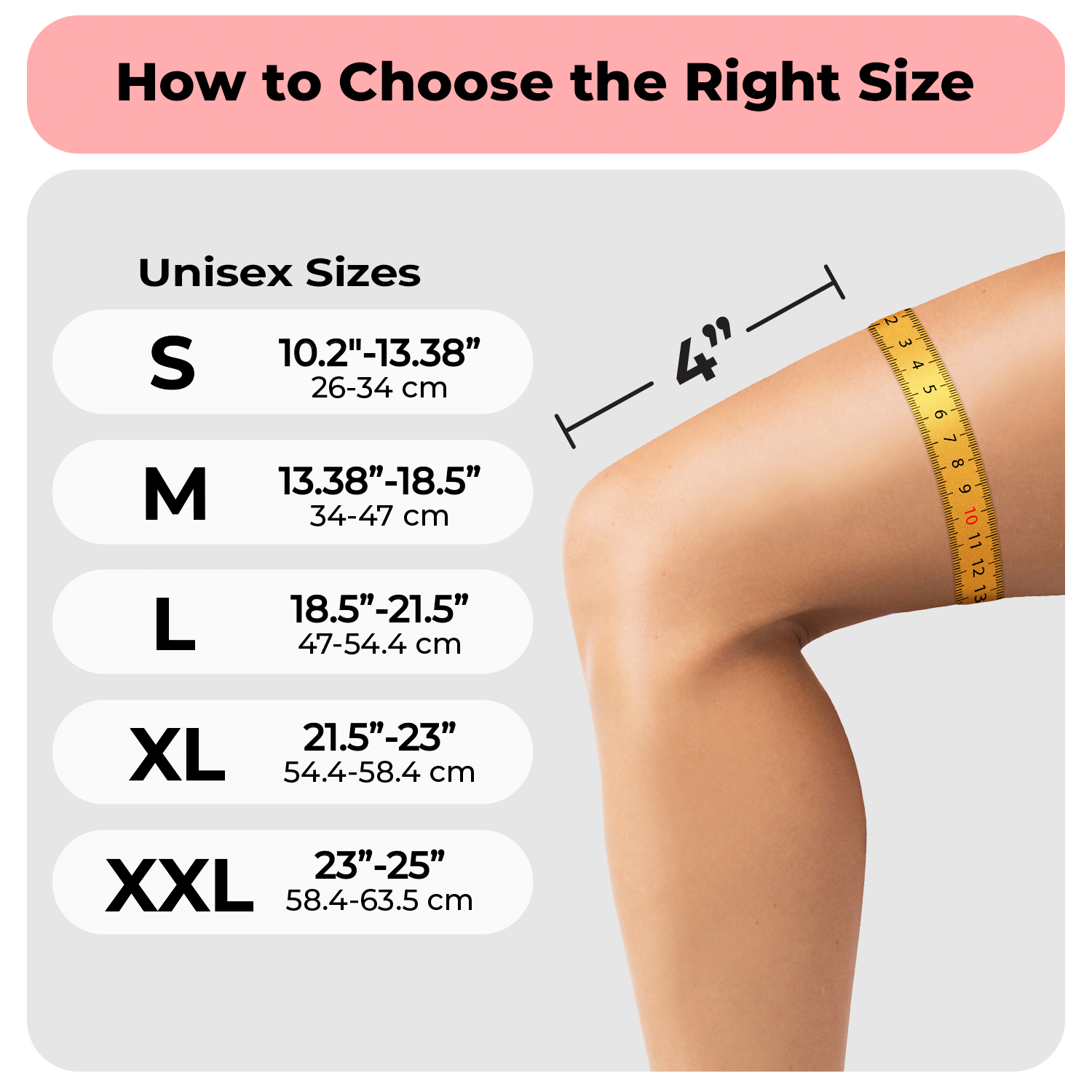 Dr. Brace Elite Knee Brace with Side Stabilizers & Patella Gel Pad - Sunrise color