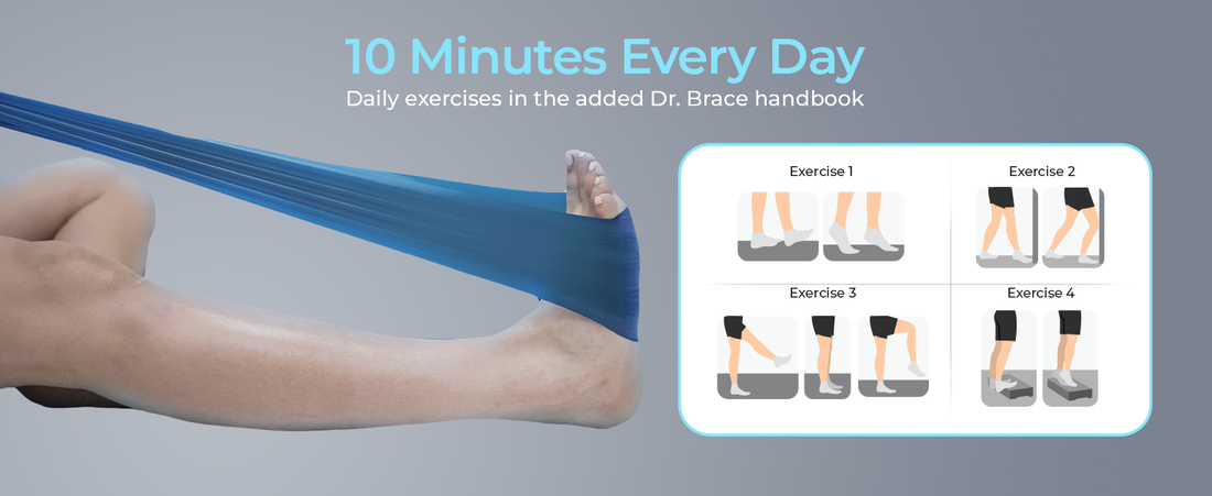 Dr. Brace's Guide to Happy Feet: 10 Tips and a Daily Routine for Healthy Ankles and Feet