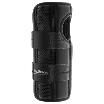 Dr. Brace Adjustable Wrist Brace with Top and Bottom Splints & Therapeutic Cushion Pillow
