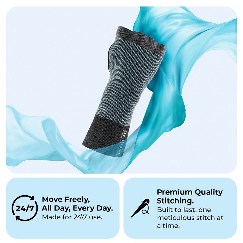 Dr. Brace Wrist Compression Sleeve - Neptune color