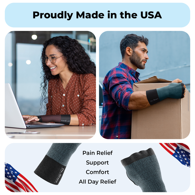 Dr. Brace Wrist Compression Sleeve - Neptune color