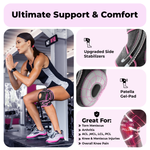 Dr. Brace Elite Knee Brace with Side Stabilizers & Patella Gel Pad - Orion color