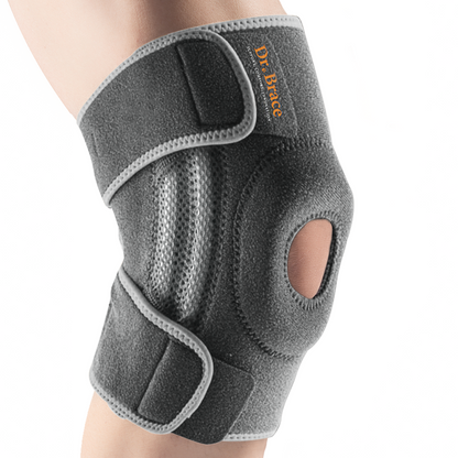 Dr. Brace Elite Knee Brace with Side Stabilizers & Patella Gel Pad - Moon color